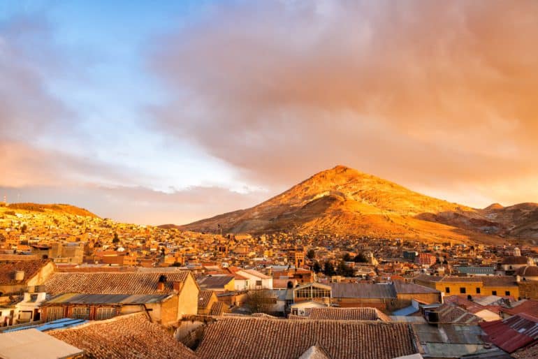 Posoti, mijnstad van Bolivia